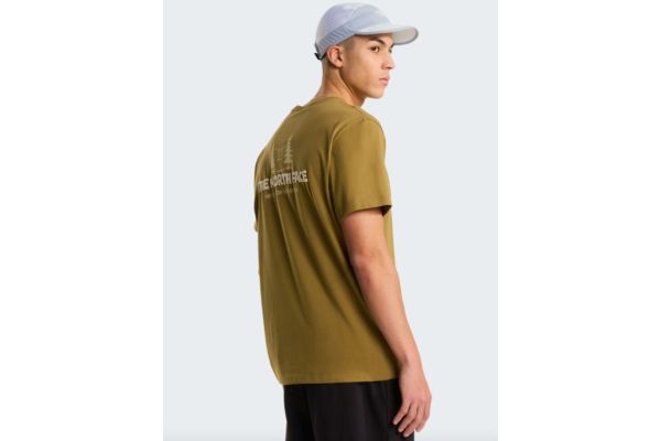 Ανδρικό Camping Relaxed Graphic T-Shirt Λαδί The North Face NF0A8GQM-2EL1