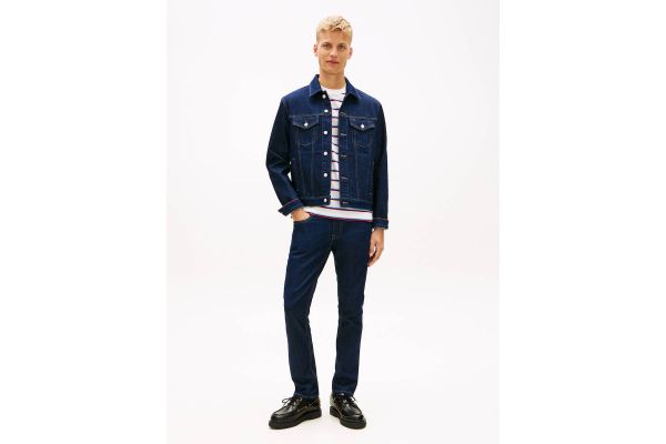 Ανδρικό Scanton Slim Τζιν Navy Μπλε Tommy Jeans DM0DM23063-1BK