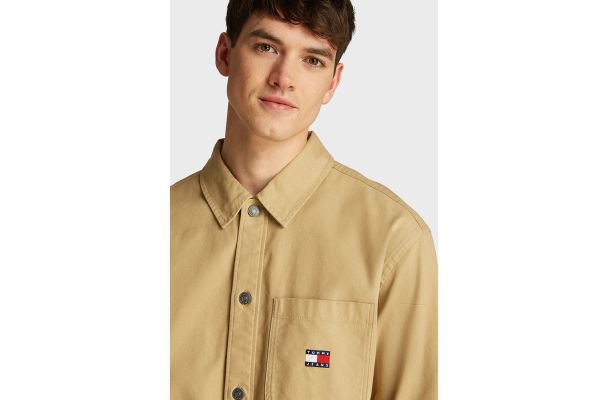 Ανδρικό Overshirt Μπεζ Tommy Jeans DM0DM20236-AB9