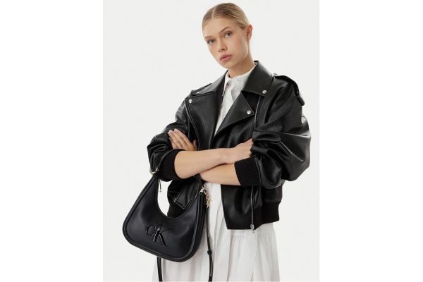Γυναικεία Τσάντα Ώμου Μαύρη Calvin Klein LV04F3561G-UB1