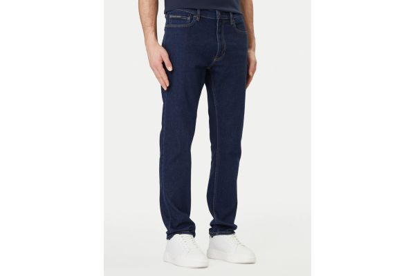 Ανδρικό Slim Straight Τζιν Navy Μπλε Calvin Klein LV04RF939G-3YE