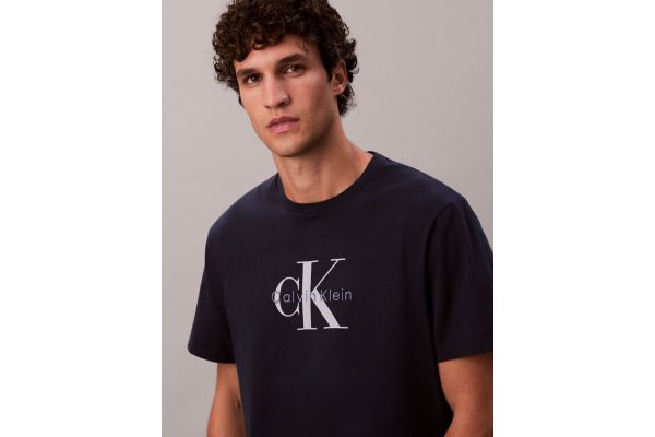 Ανδρικό Hero Monologo T-shirt Navy Μπλε Calvin Klein LV04RB862G-CEF