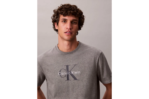 Ανδρικό Hero Monologo T-shirt Γκρι Calvin Klein LV04RB862G-P7E