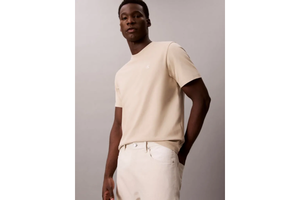 Ανδρικό T-shirt Μπεζ Calvin Klein LV04RC275G-PF0