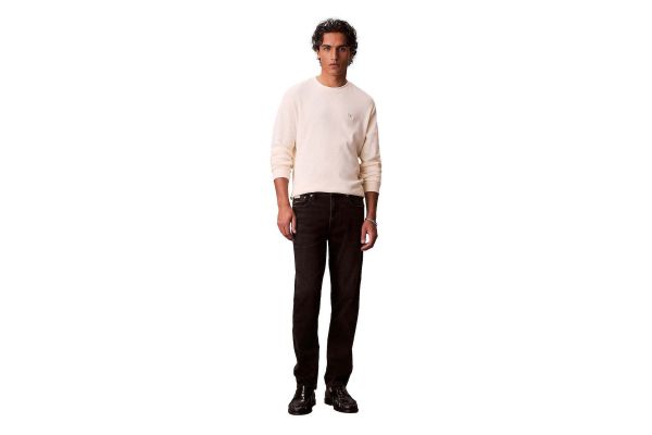 Ανδρικό Classic Taper Τζιν Μαύρο Calvin Klein LV04RF947G-XB0
