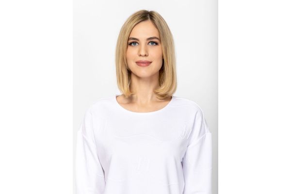 Γυναικείο Dulbia Φούτερ Λευκό Heavy Tools T02031-WHITE