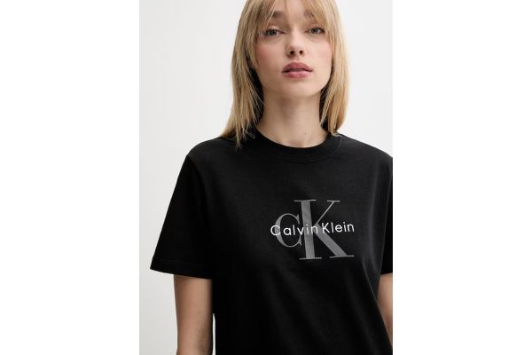 Γυναικείο T-shirt Μαύρο Calvin Klein LV047B865G-UB1