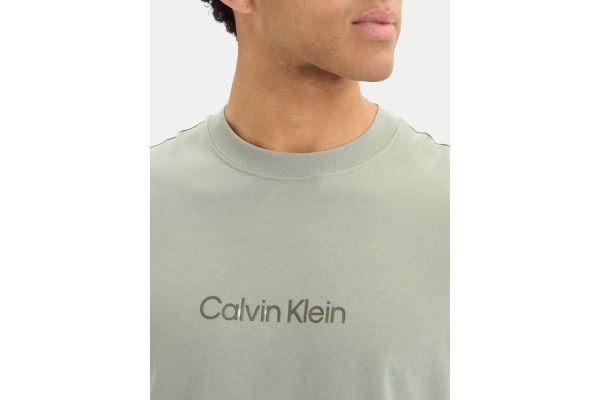 Ανδρικό T-shirt Χακί Calvin Klein LV040HM228-PEZ