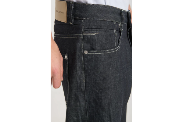 Ανδρικό Τζιν Blue Black Royal Denim BEATLES-2324