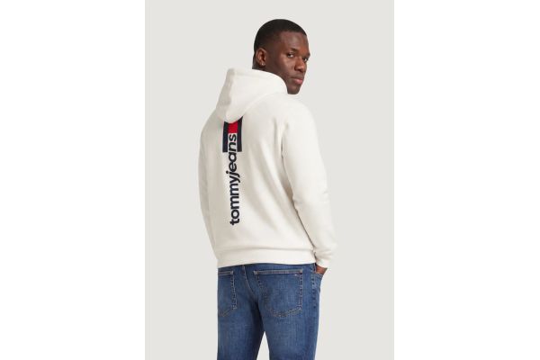 Ανδρικό Φούτερ Εκρού Tommy Jeans DM0DM23393-YBH