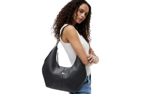 Γυναικεία City Hobo Τσάντα Μαύρη Tommy Jeans AW0AW18776-BDS
