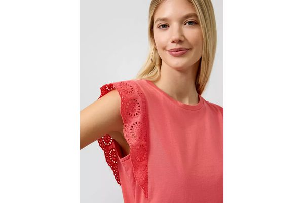 Γυναικείο Αμάνικο T-shirt Κοραλί S.Oliver 2180391-3101
