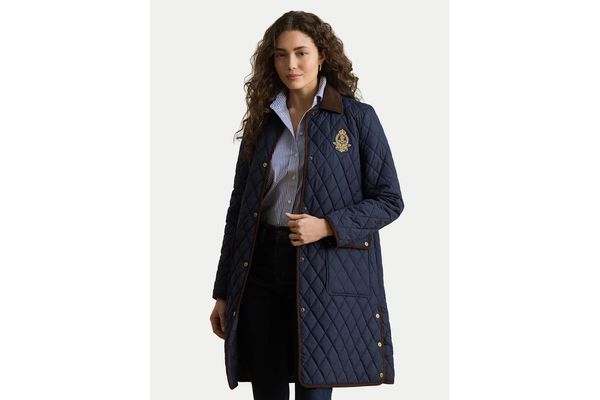 Γυναικείο Μπουφάν Navy Μπλε Ralph Lauren 297P18059004-Navy