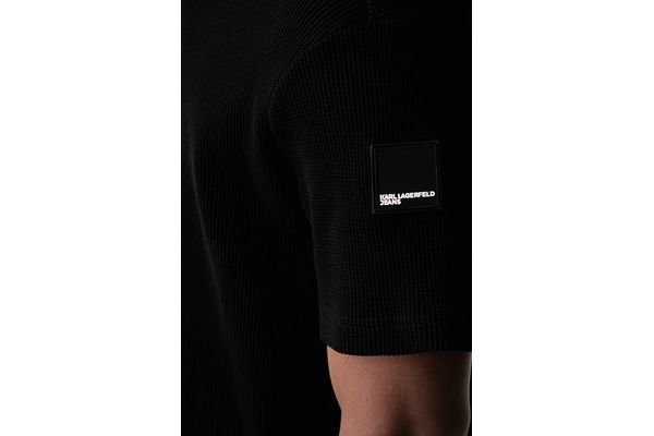 Ανδρικό T-shirt Μαύρο Karl Lagerfeld Jeans B3M17088-999 Black