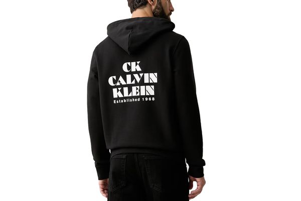 Ανδρικό Φούτερ Μαύρο Calvin Klein LV04RG273G-UB1