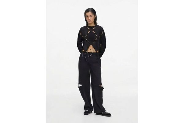 Γυναικείο Πουλόβερ Μαύρο Karl Lagerfeld Jeans B3W18013-999 Black