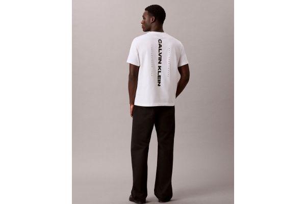 Ανδρικό T-shirt Λευκό Calvin Klein LV04RG834G-YAF