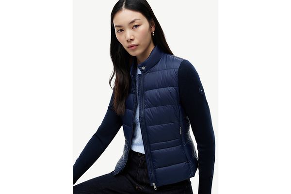 Γυναικείο Μπουφάν Navy Μπλε Tommy Hilfiger WW0WW51095-C1G