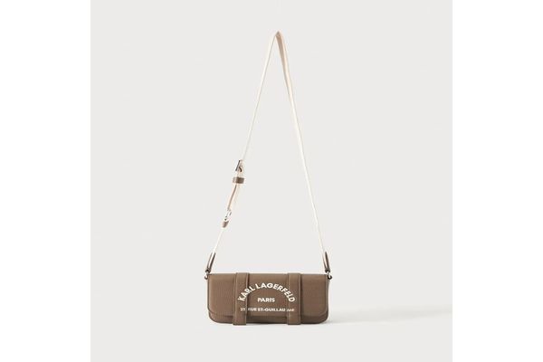 Γυναικεία K/Rsg Mini Flap Τσάντα Χιαστί Καφέ Karl Lagerfeld B3W30342-2PR