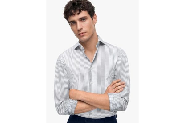 Ανδρικό Ριγέ Πουκάμισο Tommy Hilfiger MW0MW39753-DCC