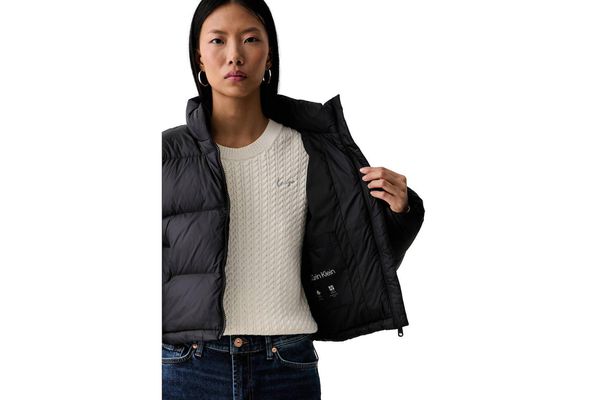 Γυναικείο Μπουφάν Μαύρο Calvin Klein LV047H503G-UB1