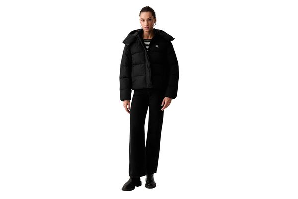 Γυναικείο Μπουφάν Μαύρο Calvin Klein LV047H504G-UB1