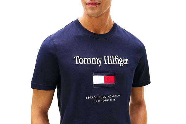 Ανδρικό T-shirt Navy Μπλε Tommy Hilfiger MW0MW42736-DW5