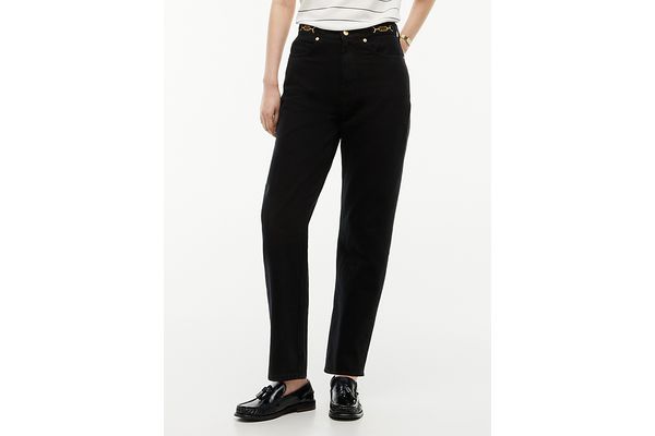 Γυναικείο Jackie Τζιν Μαύρο Tommy Hilfiger WW0WW51413-1BY