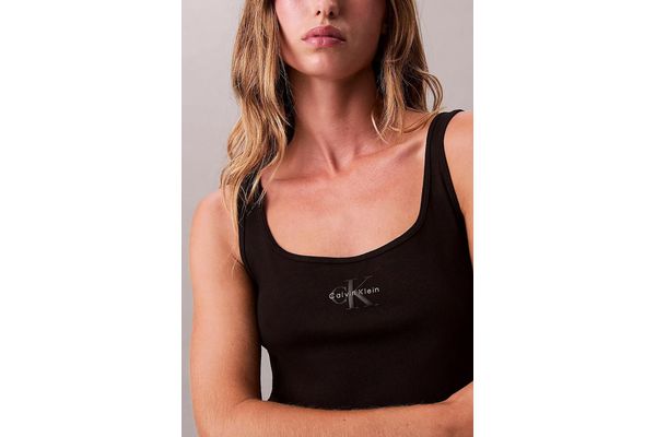 Γυναικείο Tank Top Μαύρο Calvin Klein LV047A804G-UB1