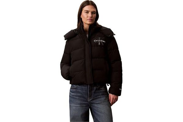 Γυναικείο Μπουφάν Μαύρο Calvin Klein LV047H506G-UB1