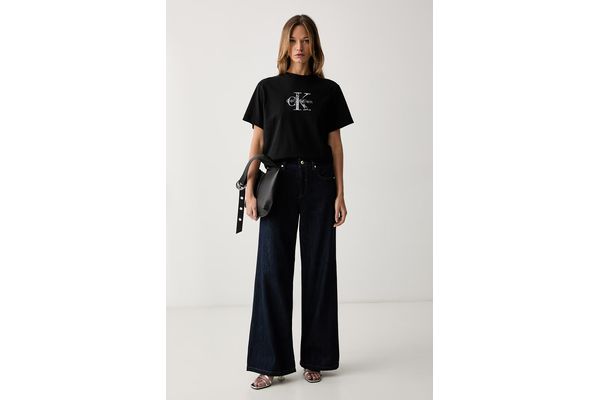 Γυναικείο T-shirt Μαύρο Calvin Klein LV047H802G-UB1