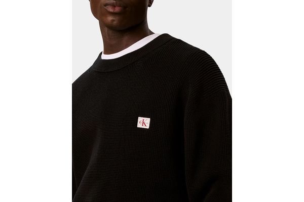 Ανδρικό Φούτερ Μαύρο Calvin Klein LV04RH326G-UB1