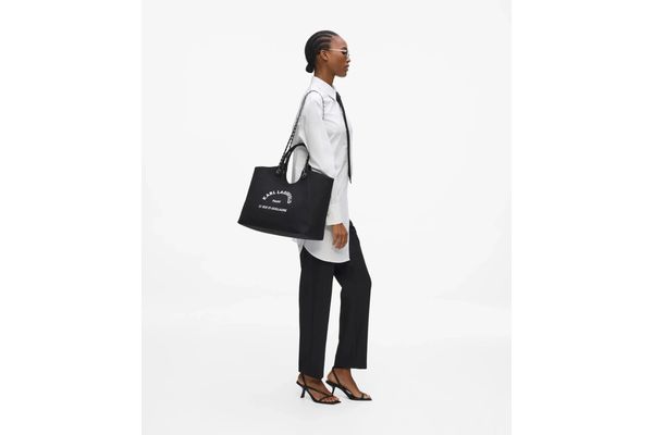 Γυναικεία K/RSG CHAIN SHOPPER Τσάντα Μαύρη Karl Lagerfeld B3W50068-999 Black