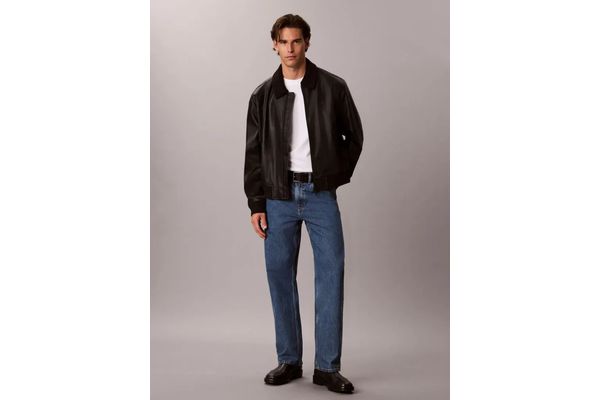 Ανδρικό 90s Straight Τζιν Μπλε Calvin Klein LV04RH700G-7IB