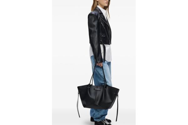Γυναικεία K/PIERCED MD TOTE Τσάντα Μαύρη Karl Lagerfeld B3W30347-1AV Black