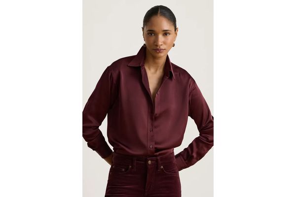 Γυναικείο Πουκάμισο Μπορντό Ralph Lauren 200B27610008