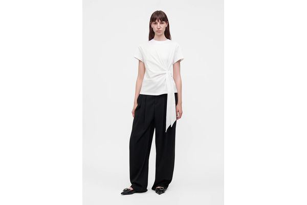 Γυναικείο T-shirt Λευκό Karl Lagerfeld B4W17038-100 White