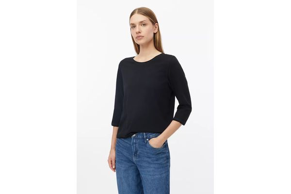 Γυναικείο T-shirt Μαύρο S.Oliver 2182508-9999