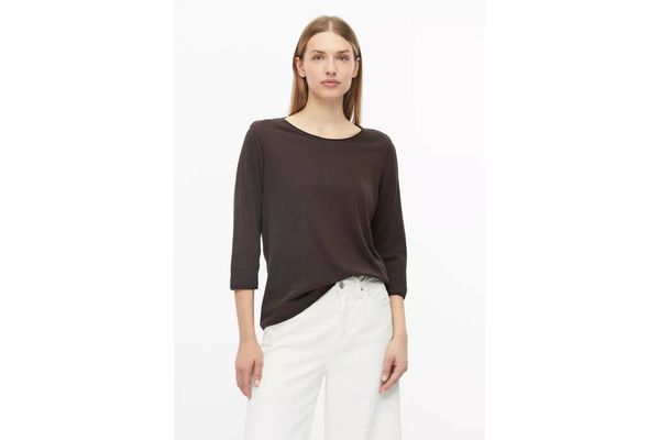 Γυναικείο T-shirt Καφέ S.Oliver 2182508-8944