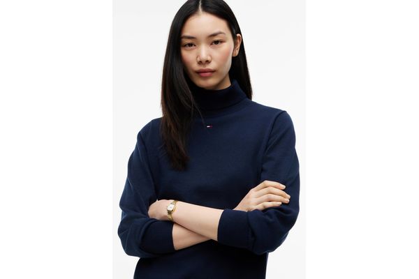 Γυναικείο Πλεκτό Φόρεμα Navy Μπλε Tommy Jeans DW0DW23460-C1G