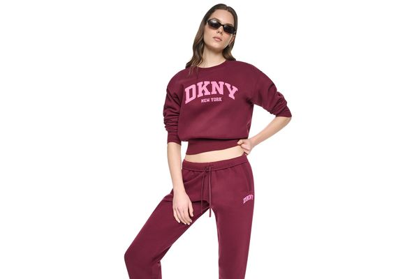 Γυναικείο Φούτερ Μπορντό DKNY DP6T1820-Q50M