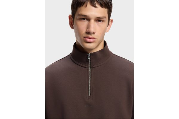 Ανδρικό Durty244 Φούτερ Καφέ HUGO 50525881-903