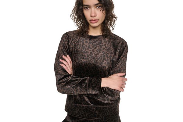 Γυναικείο Φούτερ Λεοπάρ DKNY DP6T1909-00AP