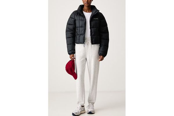 Γυναικείο Puffect III Cropped Μπουφάν Μαύρο Columbia 2171241-010