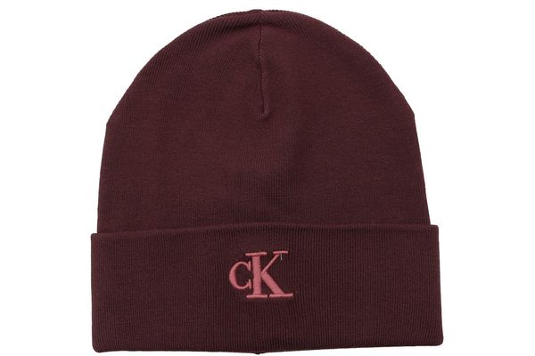 Unisex Σκουφάκι Μπορντό Calvin Klein LV04F8098G-BAP