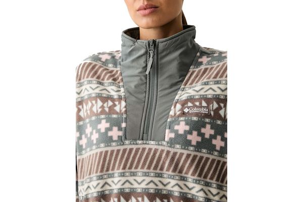 Γυναικείο Sequoia Grove II Printed Half Zip Fleece Columbia 2173781-254