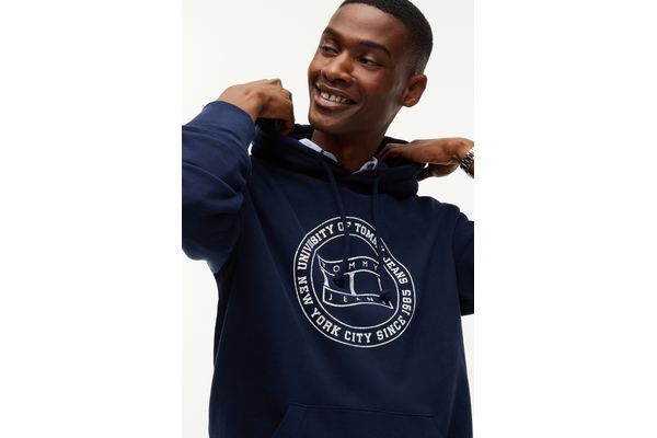 Ανδρικό Φούτερ Navy Μπλε Tommy Jeans DM0DM23579-C1G