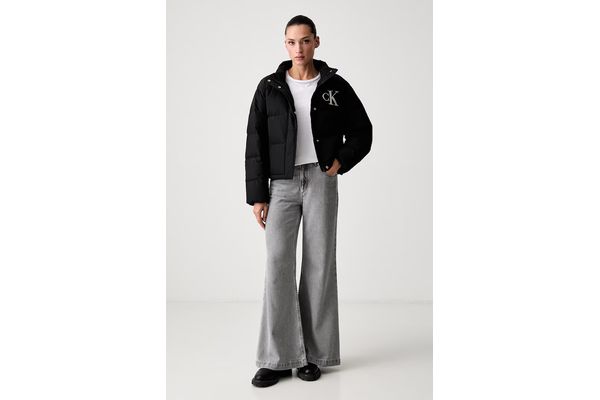 Γυναικείο Μπουφάν Μαύρο Calvin Klein LV047H507G-UB1