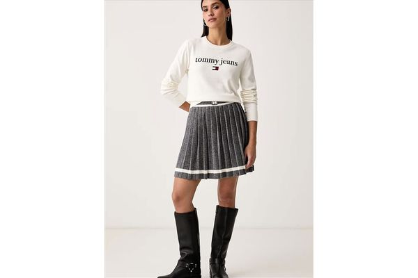 Γυναικείο Πουλόβερ Εκρού Tommy Jeans DW0DW23356-YBH