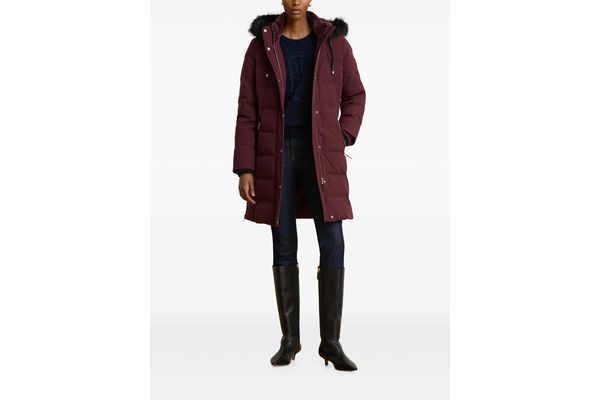 Γυναικείο Μπουφάν Μπορντό Ralph Lauren 297957509009-RED